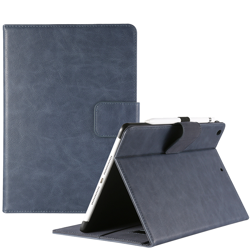 Protective Cover for iPad Mini 6 2021 with Pencil Holder & Pocket, Auto Wake/Sleep